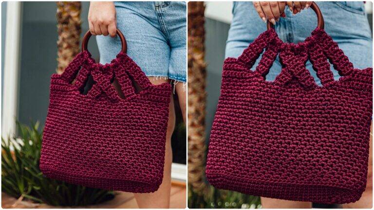 Bolsa de Crochê com Tiras: Guia Completo para Iniciantes!